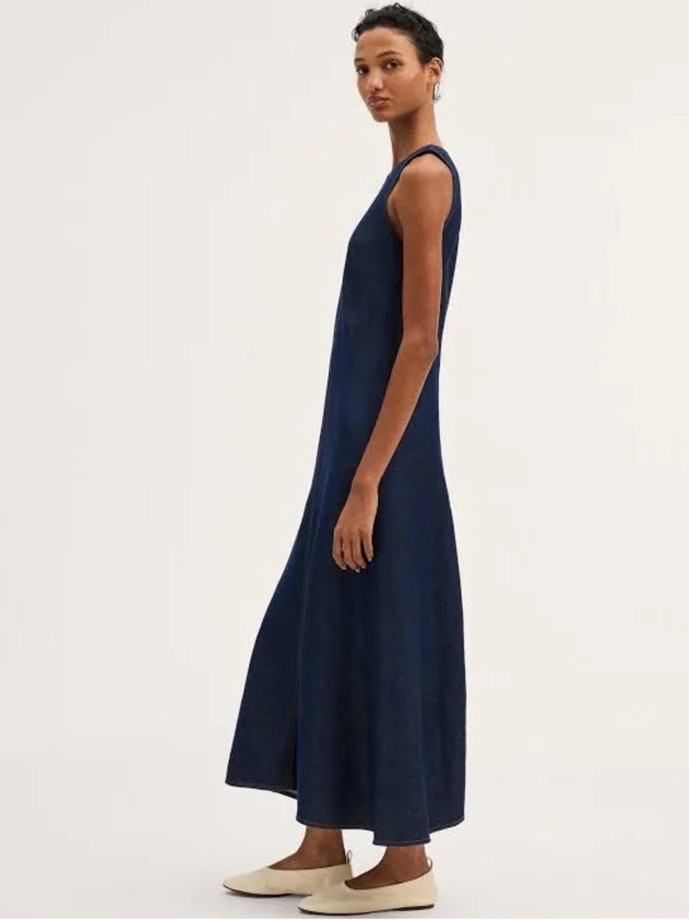 Madewell  Denim Maxi Dress